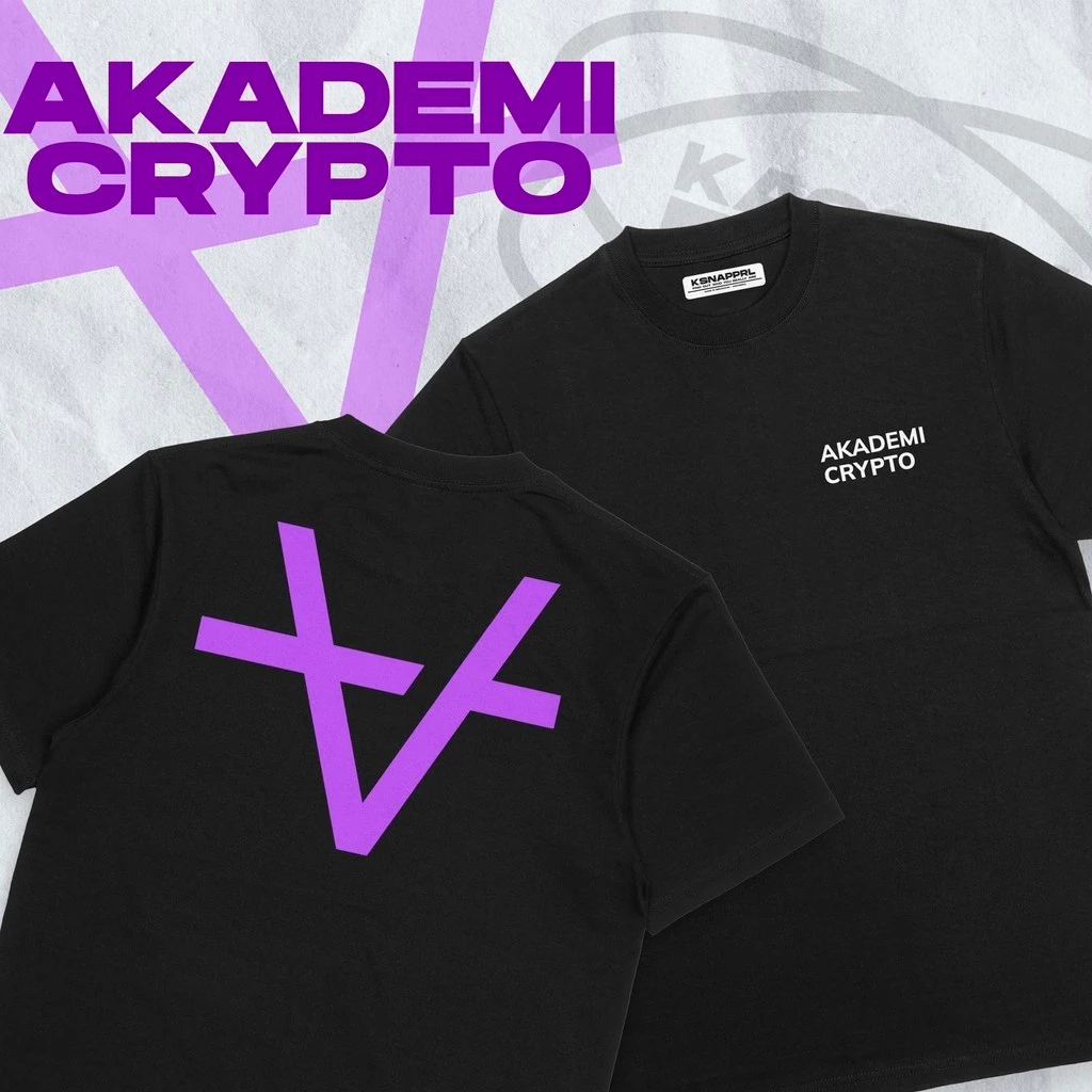 Kaos Crypto "Akademi Crypto" - Kaos Timothy Ronald/Kaos Bitcoin/Kaosan Apparel/Akademy Crypto