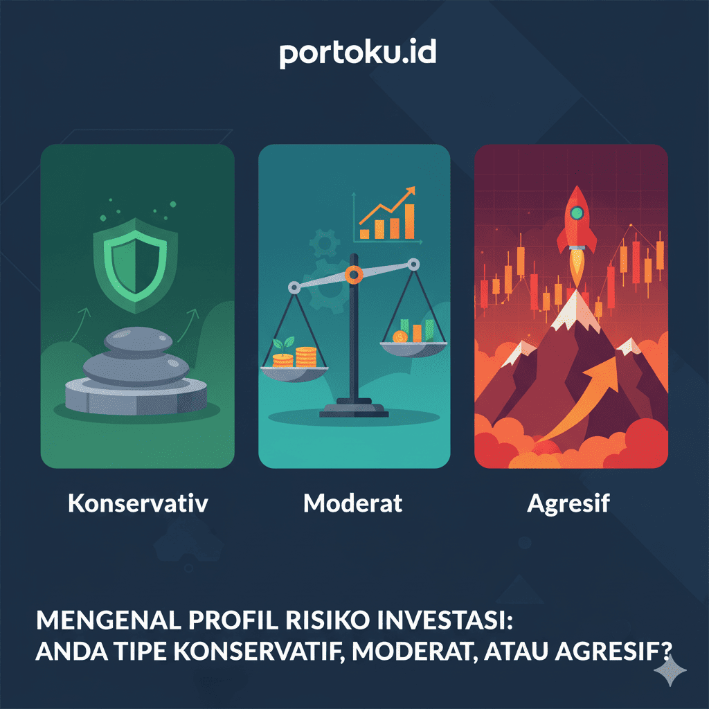 Gambar thumbnail untuk Mengenal Profil Risiko Investasi: Anda Tipe Konservatif, Moderat, atau Agresif?