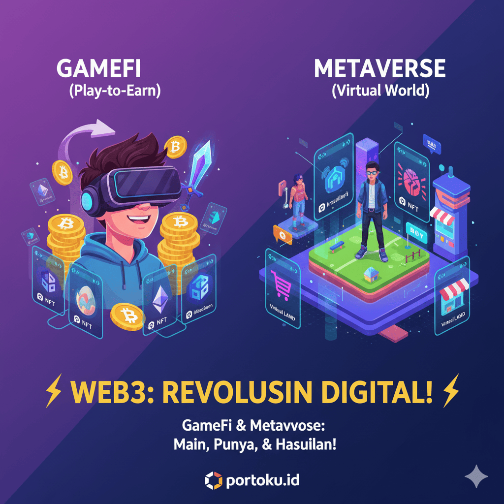 Gambar thumbnail untuk GameFi dan Metaverse: Tren Investasi Kripto di Dunia Game dan Realitas Virtual