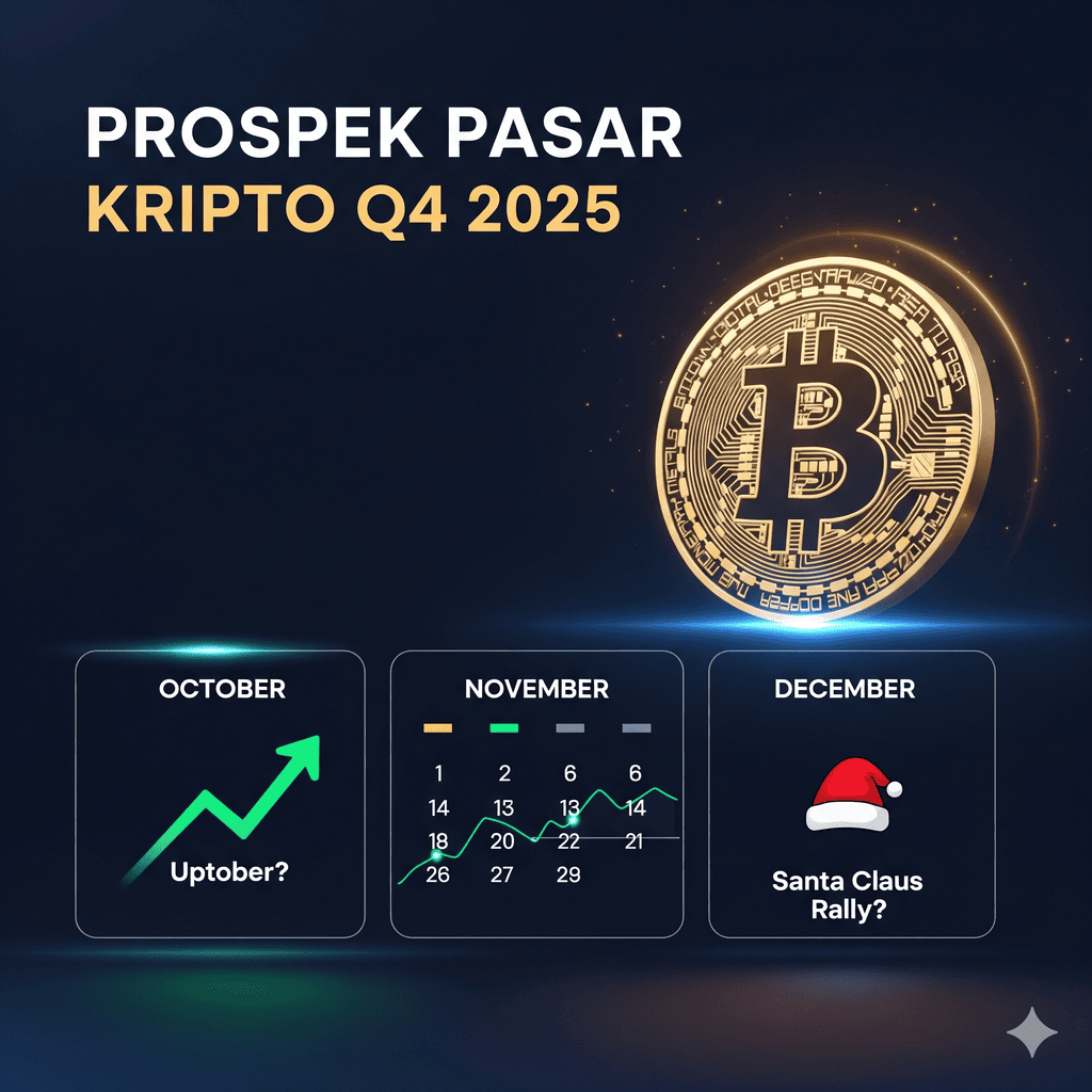 Gambar thumbnail untuk Kuartal Keempat (Q4) di Pasar Kripto: Menganalisis Tren Historis dan Prospek di Akhir Tahun 2025